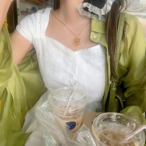 Korean Style Romantic Layered Large Flower Hair Tie - Fat Intestine Circle Hair Accessory for Chic Looks