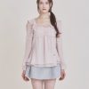 Korean Style Ruffled Strap Shawl Cardigan Set for Women - Blogger's Spring Summer Fashion Must-Have