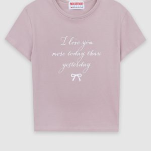 Korean Style Simple Letter Print Short Sleeve T-Shirt for Casual Wear - Trendy and Comfortable Summer Top
