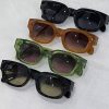 Korean Style Unisex Fashion Sunglasses - Trendy Ins Plate Design for Everyday Wear