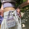 Lady Floral Bud Skirt with Starfish Scallop Buckle - Stiff Wide Hem for Versatile Salty or Sweet Style - Perfect for Y2K and Korean Fashion