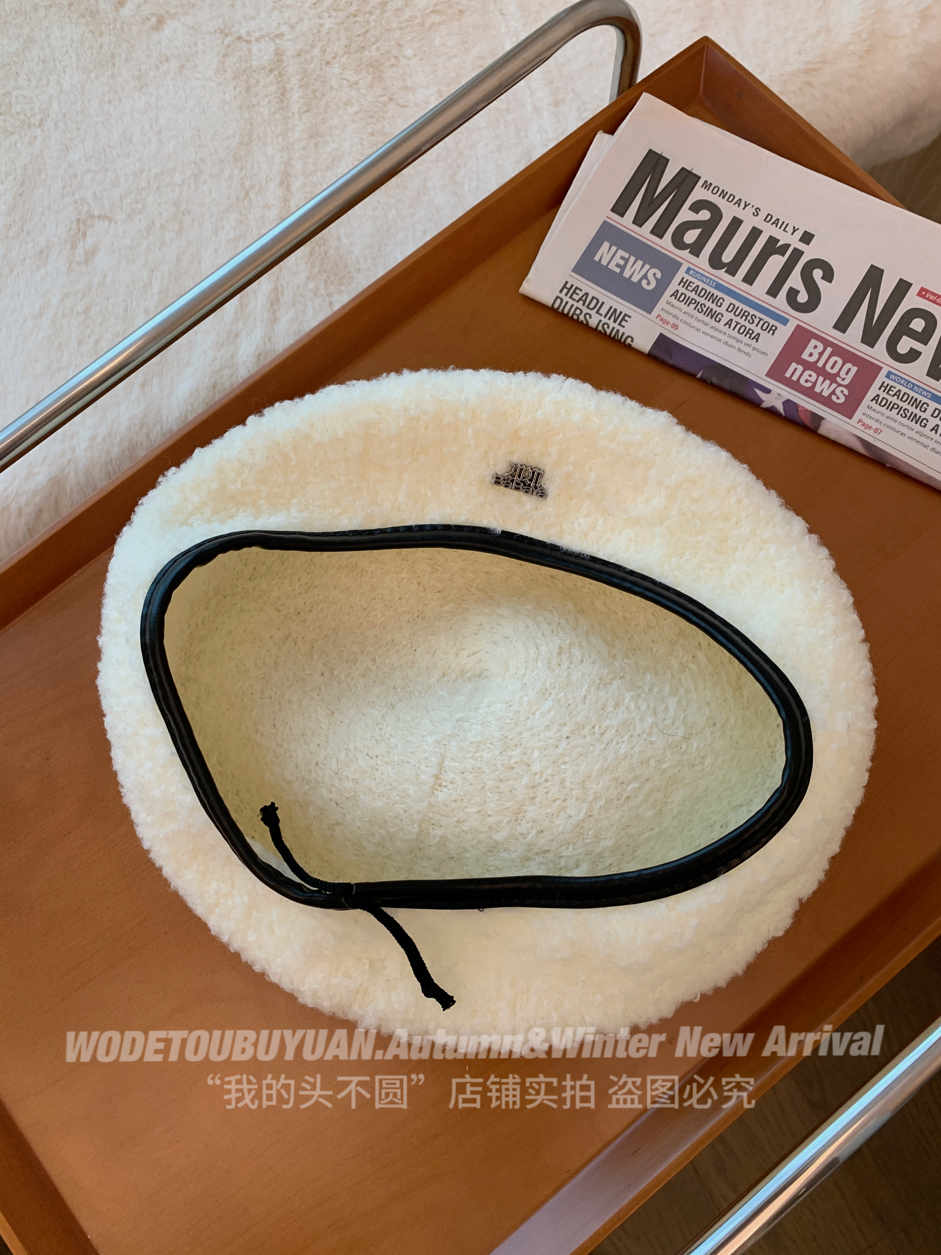 Lambswool Beret Hat for Women - 2023 New Style, Large Head Circumference, Flattering Fit, Versatile Painter Hat, Chic Fashion Accessory