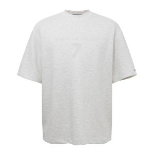Lightweight Digital 7 Print Short Sleeve T-Shirt for Summer - Versatile and Cool Casual Tee for Everyday Wear