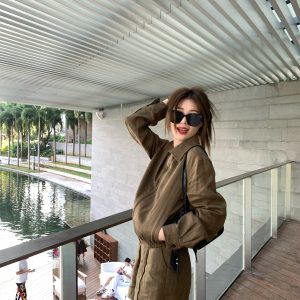 Linen Embroidered Loose Jacket and Shorts Set - Luxury Old Money Style, High-Quality 90s Inspired Fashion for Effortless Elegance