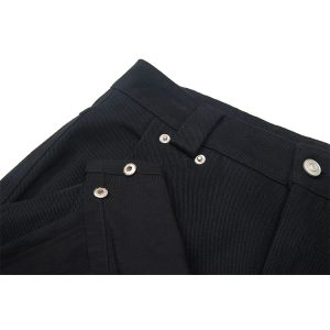 Loose Leaf Wide-Leg Casual Pants, Wrinkle-Resistant Embroidered Letter Design, Summer 2025 Fashion, Trendy Relaxed Fit
