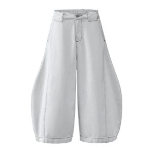 Men's American Vintage Loose Fit Denim Shorts - Trendy 2025 Hip Hop Street Style Casual 90s Inspired Fashion