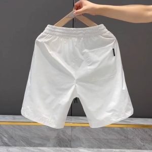 Men's Korean Style Loose-Fit Quick-Dry Breathable Five-Point Shorts - Versatile Summer Fashion Essential for 2025