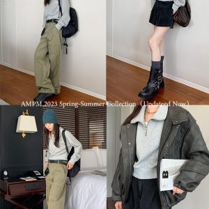 Minimalist Gray Half-Zip Sweatshirt for Women - Casual Long Sleeve Top for Autumn 2023, American Style Fashion