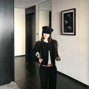 Minimalist Wool Slim Fit Cardigan Coat - Old Money Tokyo Style, High-End Fashion Staple