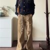 Navy Blue Small Knitted Cardigan for Women - Casual Short Design, Autumn Style, Korean-Style Celebrity Sweater Coat