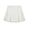 Off-Shoulder Spliced Faux Two-Piece Knit Top and Skirt Set - Korean Style Fashion for Chic Outfits