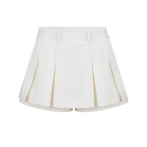Off-Shoulder Spliced Two-Piece Wool Knit Dress Pants Set - Stylish Sweater Look for Y2K and 90s Fashion Enthusiasts