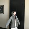 Old Money Style 100% Merino Wool Cable Knit Hooded Zipper Cardigan Sweater for Women - Cozy 90s-Inspired Fashion