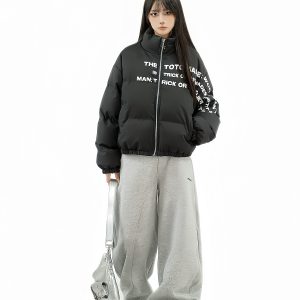 Oversized American Sports Wide-Leg Pants - Unisex Curved Blade Design, Simple Solid Color Casual Floor-Length Style