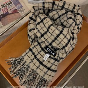 Plaid Scarf for Women - 