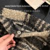 Plush Checkered Leopard Print Tote Bag - Large Capacity Shoulder Bag for 2024, Trendy Ins-Style Fashion Accessory