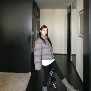 Puff Pastry Hooded Down Jacket for Women, Thickened Long/Short Style, 90% White Duck Down, Winter Fashion Essential