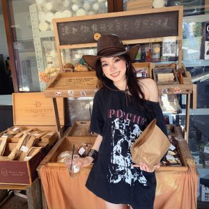 Punk Girl Asymmetrical Printed T-Shirt - Fearless Rock n Roll Style, Edgy Fashion for 90s and Y2K Inspired Looks