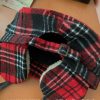 Red Plaid Beret Hat for Women - Versatile Painter's Hat for Autumn & Winter, Face-Flattering Style, Trendy Fashion Accessory