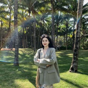 Relaxed Elegance Loose Fit Old Money Style Frayed Linen Blazer Jacket for Effortless Chic Fashion