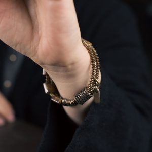 Retro Agate Candy Stone Bracelet for Men and Women - Trendy Versatile Accessory, Niche Design Jewelry