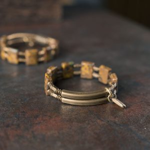 Retro Double-Layer Agate Candy Stone Bracelet for Women - Trendy Versatile Unisex Design, Personalized Fashion Accessory