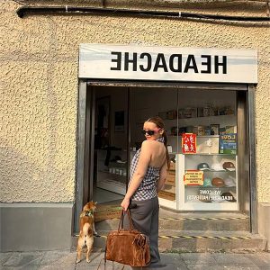 Retro Plaid Backless Halter Top with Swing Collar - Women's Summer Fashion, 3D Design, Trendy 90s Style