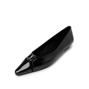 Retro Pointed Toe Flat Shoes - Backless Sandals for Women in Genuine Leather, Spring/Summer 2025 Fashion, Perfect with Skirts