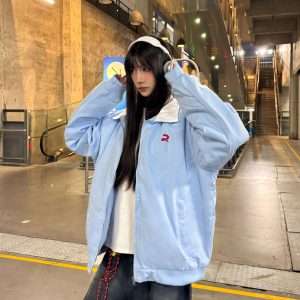 Retro Quilted Thick Jacket for Women - Minimalist Lapel Design, Versatile Casual Coat for Spring, American Style