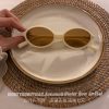 Retro Small Round Frame Sunglasses for Women - 2024 Versatile UV Protection Eyewear, Perfect for Y2K and Vintage Style Looks