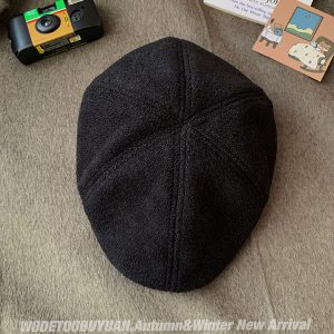 Retro Spicy Girl American Street Style Beret Hat - Women's British Painter Hat for a Trendy Look