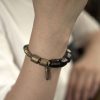 Retro Texture Black Sandalwood Bracelet for Men and Women - Non-Fish Home曲尾花 Design, Fashion Jewelry Accessory
