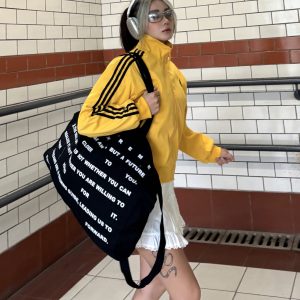 Retro Three-Stripe Zip-Up Short Jacket in Dopamine Yellow - Loose Fit American-Style Stand-Up Collar for Trendy Summer Looks