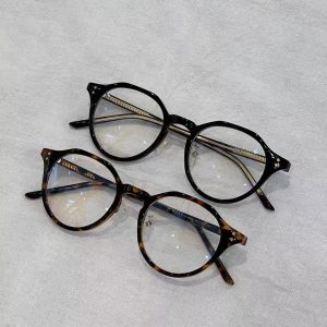 Retro Transparent Glasses Frame - Korean Style Dongdaemun Fashion for a Smaller Face Look