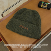 Retro Wool Slouchy Knit Hat for Women - Warm Winter Beanie for Small Faces, Cozy Style, Perfect for Y2K and Vintage Looks
