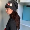 Rolled-Edge Merino Wool Pile Hat - Cute Ear-Protecting Knitted Hat for Cozy Style - Perfect for 90s and Y2K Fashion