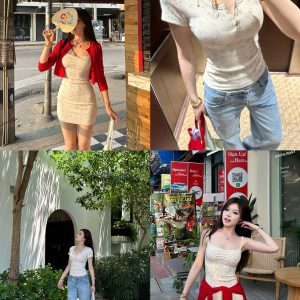 Romantic Floral Slip Dress & Baby Tee | Versatile 90s Inspired Fashion for Comfort and Style