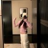 Rose Poetry Vintage Open-Front Cardigan Sweater for Women - Long Sleeve Round Neck Knit Top in Lazy Style, Perfect for 90s and Y2K Looks