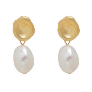 S925 Silver Needle Niche Design Earrings for Women with Natural Pearl Ear Clips - Elegant Jewelry for Any Occasion