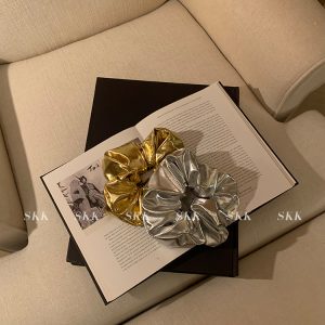 Silver and Gold Design Niche Hair Band for Women - Trendy Accessory for Fashionable Looks