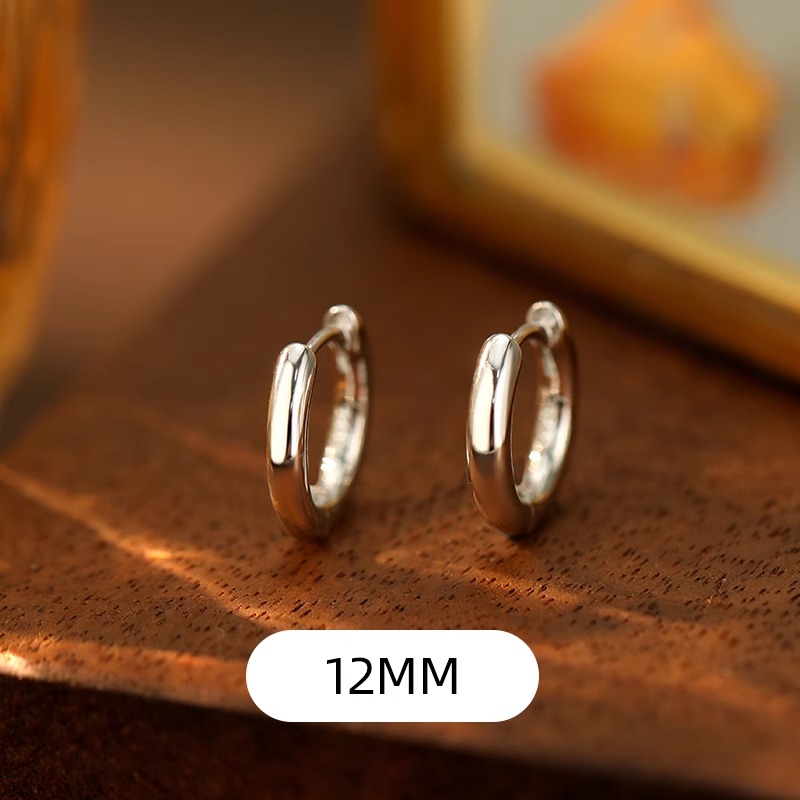 Simple Hoop Earrings for Ear Hole Care - Chic Ear Clips and Bone Hoops, Stylish Ear Accessories