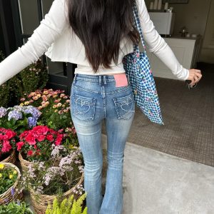 Sky Blue Sailor Moon High Elasticity Micro Flare Dress with Heart Butt Bag - Cute Y2K Style for Trendy Fashion Lovers