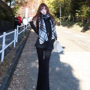 Slim-Fit Casual Long Flared Pants for Women - 2025 Fashion Trend, Elegant Champagne Color, Perfect for Everyday Wear