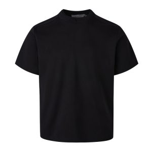 Slim Fit Double-Layer Collar Solid Color Short Sleeve T-Shirt - Versatile Summer Tee for Effortless Style