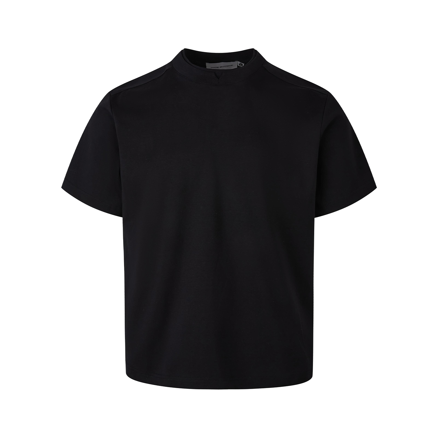 Slim Fit Double-Layer Collar Solid Color Short Sleeve T-Shirt - Versatile Summer Tee for Effortless Style