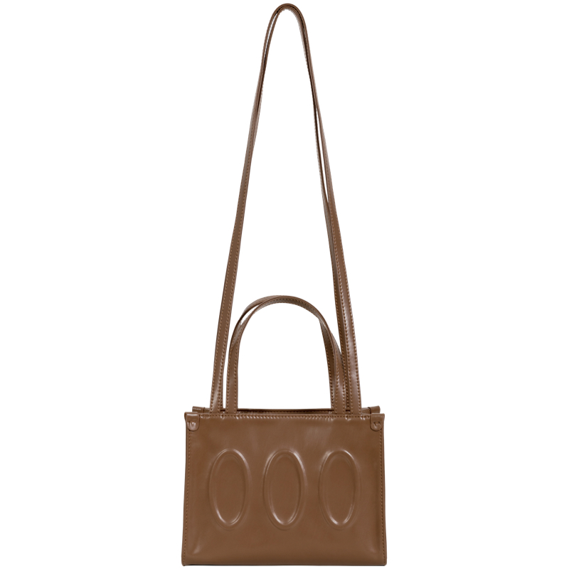 Small Cowhide Shopping Bag - Handheld Shoulder Crossbody Bag in 3 Colors - Chic and Versatile Everyday Style