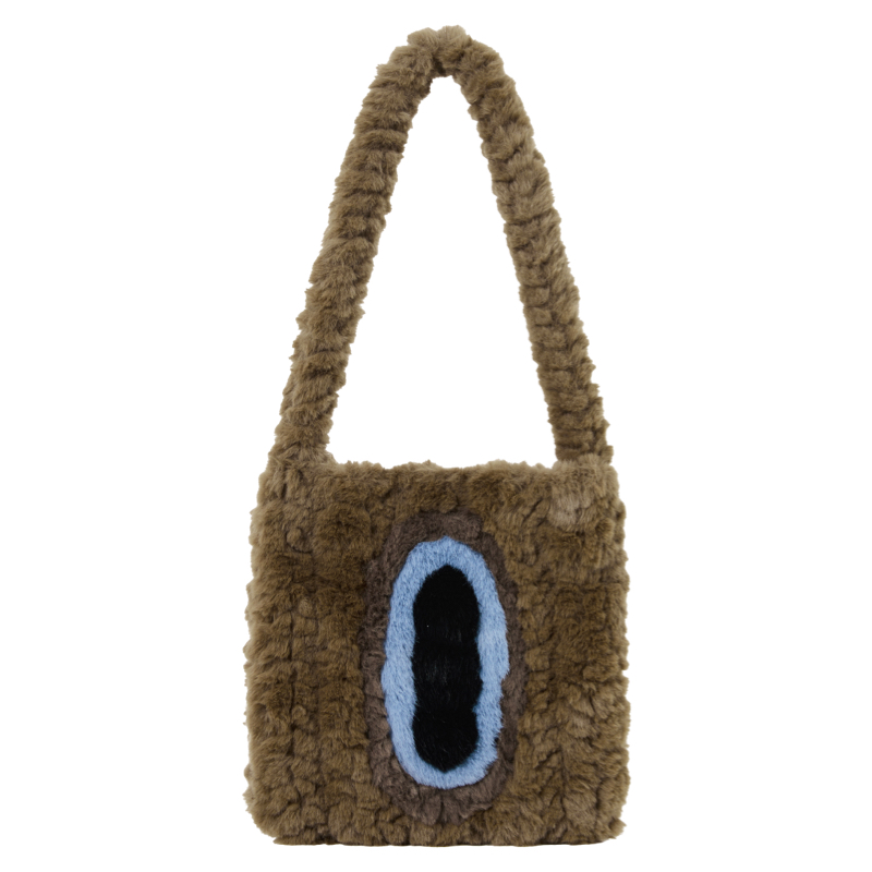 Soft Eco-Friendly Plush Bobo Bag - Small Size in 2 Colors - Trendy Y2K Style Perfect for Everyday Use