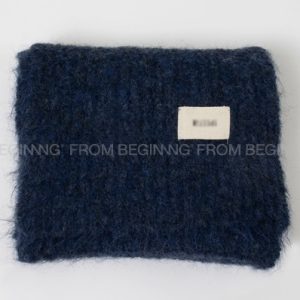 Soft Strawberry Pink Knitted Scarf for Autumn and Winter - Korean Style Cozy Accessory