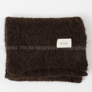 Soft Strawberry Pink Knitted Scarf for Autumn and Winter - Korean Style Cozy Accessory