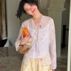 Soft Touch Tie Long Sleeve Cover-Up Cardigan for Sun Protection - Breathable Basic Layering Piece for Warm Weather Fashion